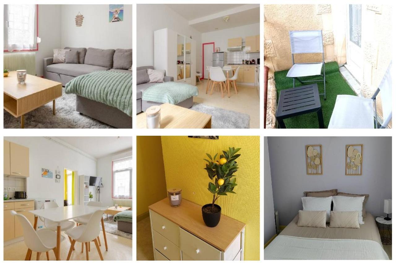 ++++ Central Charmant 70M2 Avec Balcon, Mer A 200 M Et Rue Pietonne A 300 M ++++ Berck Exterior photo